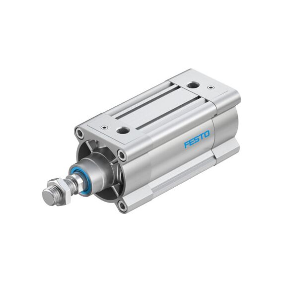 Cilindru standard Ø80 mm, Festo DSBC80, cu acțiune dublă, piston cu filet M20x1.5 FE, cu frână și magnet, ISO15552 - megora.ro