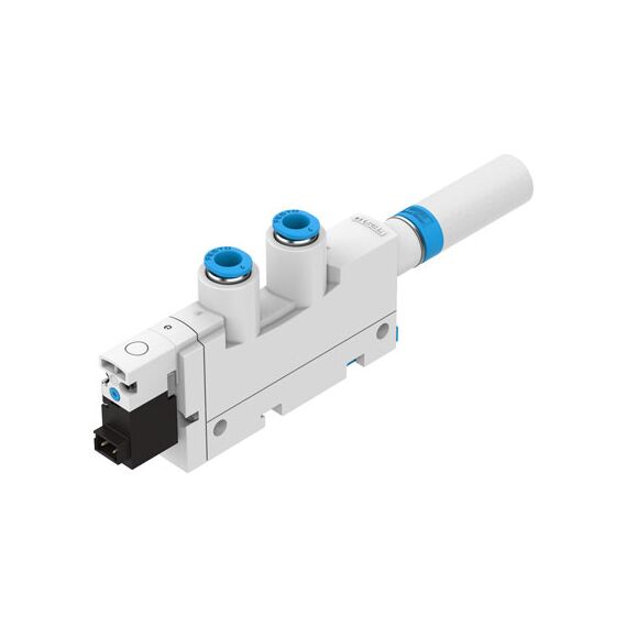 Generator de vacuum Festo VN-10-L-T3-PQ2-VQ2-RO1-B, cod 532641, T, conexiune vacuum Q6, debit 40.5 l/min - megora.ro
