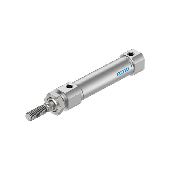 Cilindru rotund Ø12 mm, Festo DSNUS12P, cu acțiune dublă, piston cu filet M6 FE, cu frână și magnet - megora.ro