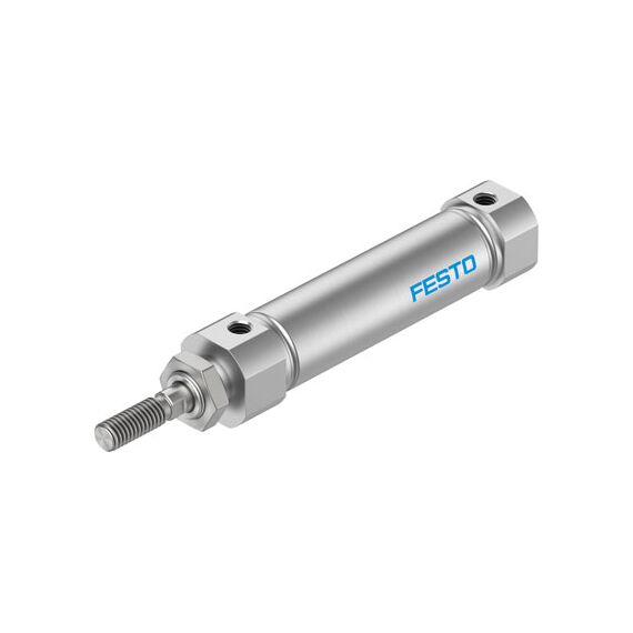 Cilindru rotund Ø16 mm, Festo DSNUS16PPS, cu acțiune dublă, piston cu filet M6 FE, cu frână și magnet - megora.ro