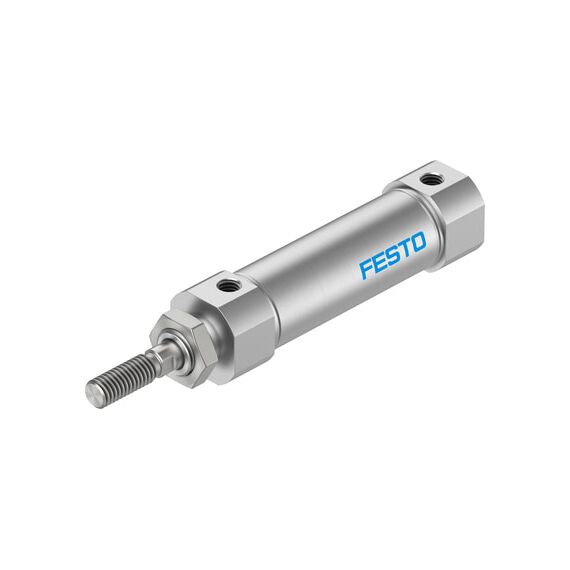 Cilindru rotund Ø16 mm, Festo DSNUS16P, cu acțiune dublă, piston cu filet M6 FE, cu frână și magnet - megora.ro