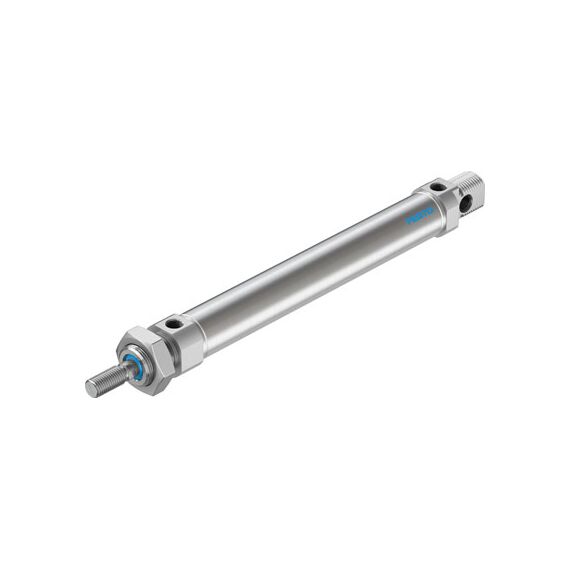 Cilindru standard Ø25 mm, Festo DSNU25P, cu acțiune dublă, piston cu filet M10x1.25 FE, cu frână și magnet - megora.ro