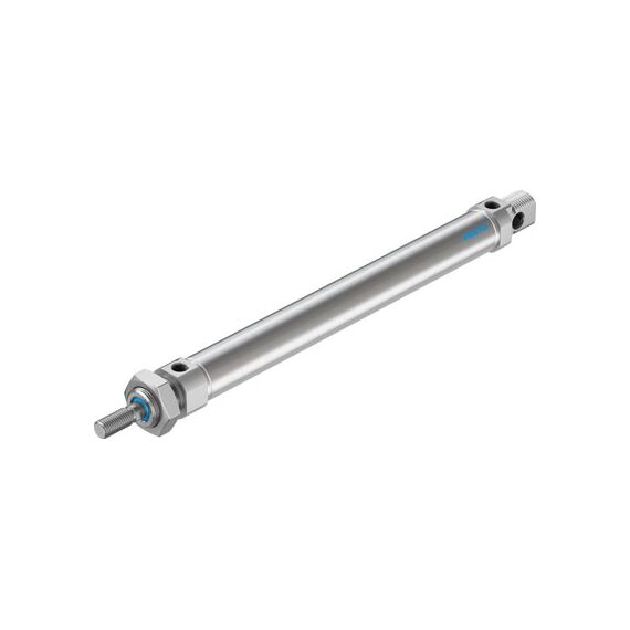 Cilindru standard Ø25 mm, Festo DSNU25PPV, cu acțiune dublă, piston cu filet M10x1.25 FE, cu frână și magnet - megora.ro