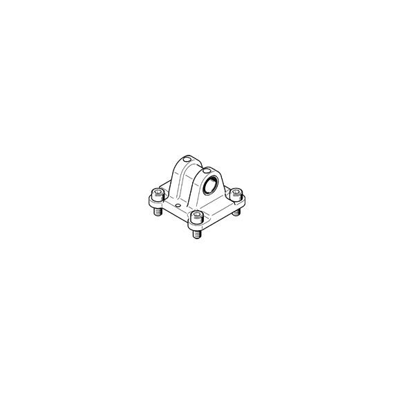 Flanșă pivotantă Festo SNCL-50, cod 174406, diametru piston 50 mm - megora.ro