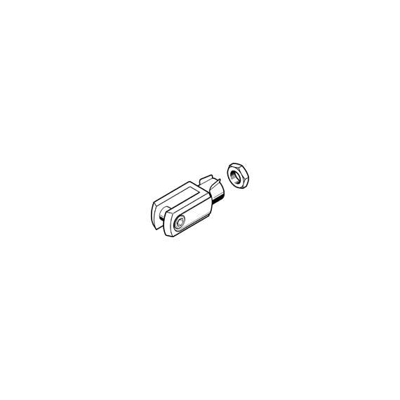 Furcă Festo SG-M16X1,5, cod 6146, filet piston M16x1.5 - megora.ro