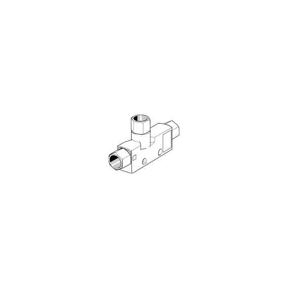 Generator de vacuum Festo VN-14-H-T4-PI4-VI5-RI5, cod 193502, T, conexiune vacuum G1/4, debit 51.6 l/min - megora.ro