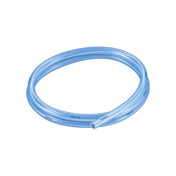 Furtun pneumatic Festo PUN-H-10X1,5-TBL diametru exterior 10 mm, diametru interior 7 mm, albastru translucid - megora.ro