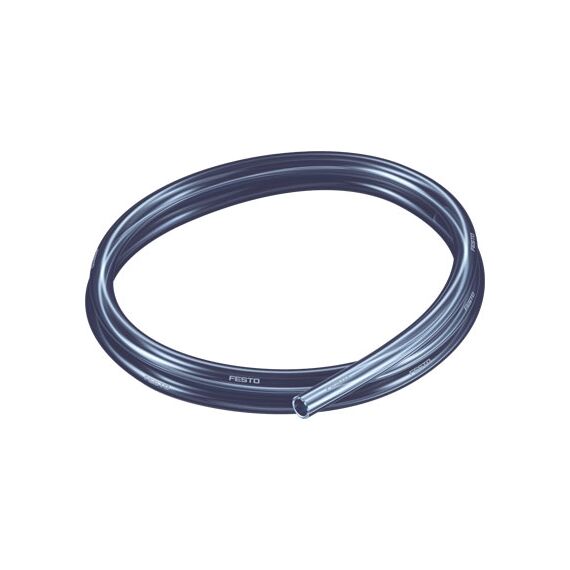 Furtun pneumatic Festo PUN-H-10X1,5-TSW diametru exterior 10 mm, diametru interior 7 mm, negru translucid - megora.ro