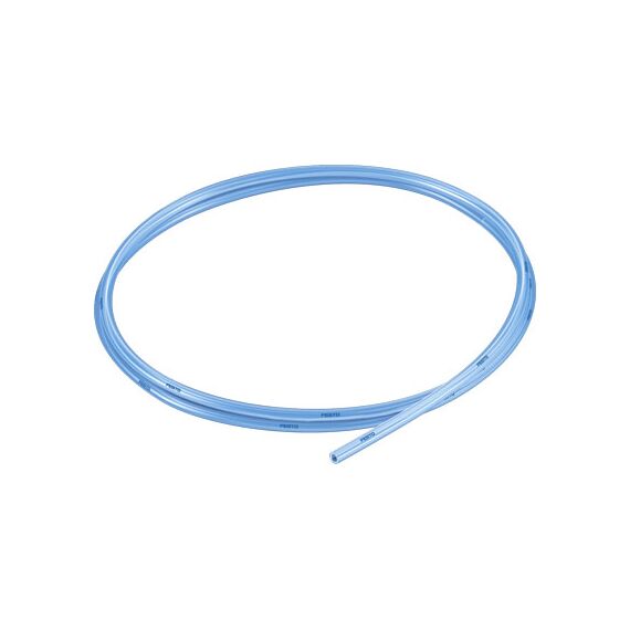 Furtun pneumatic Festo PUN-H-4X0,75-TBL diametru exterior 4 mm, diametru interior 2.6 mm, albastru translucid - megora.ro