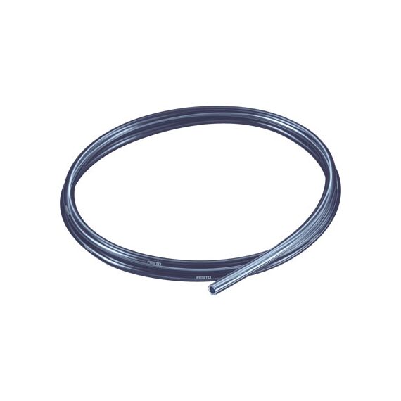 Furtun pneumatic Festo PUN-H-6X1-TSW diametru exterior 6 mm, diametru interior 4 mm, negru translucid - megora.ro