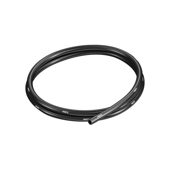 Furtun pneumatic Festo PUN-H-8X1,25-SW diametru exterior 8 mm, diametru interior 5.7 mm, negru - megora.ro