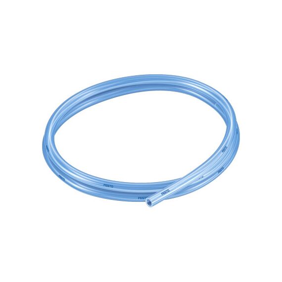 Furtun pneumatic Festo PUN-H-8X1,25-TBL diametru exterior 8 mm, diametru interior 5.7 mm, albastru translucid - megora.ro