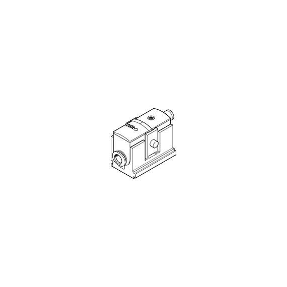 Senzor de presiune Festo SDE5-D10-FP-Q6E-P-M8, cod 542897, 0...10 bar, PNP NO, mufă M8, conexiune Q6, 3 fire - megora.ro