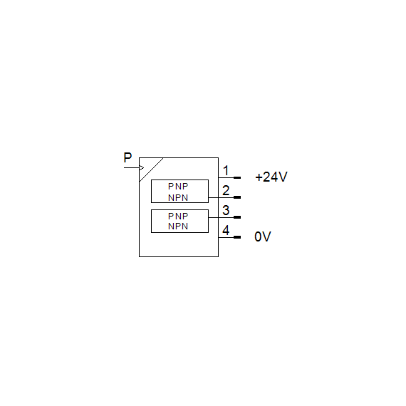 Senzor de presiune Festo SPAN-P10R-G18M-PN-PN-L1, cod 8035544, 0...10 bar, 2x PNP/NPN NO/NC, mufă L1, conexiune G1/8 FE, M5, 4 fire - megora.ro