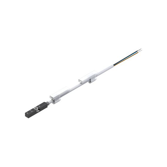 Senzor de proximitate Festo SMT-8M-A-PS-24V-E-2,5-OE, cod 574335, profil T, PNP NO, fără mufă, cablu 2.5 m - megora.ro