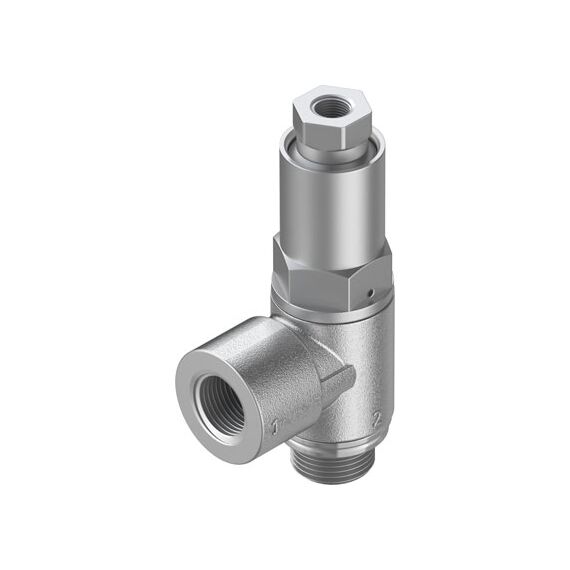 Supapa de sens pilotată Festo HGL-1/8-B, cod 530030 G1/8->G1/8 (pilot M5), 430 l/min - megora.ro
