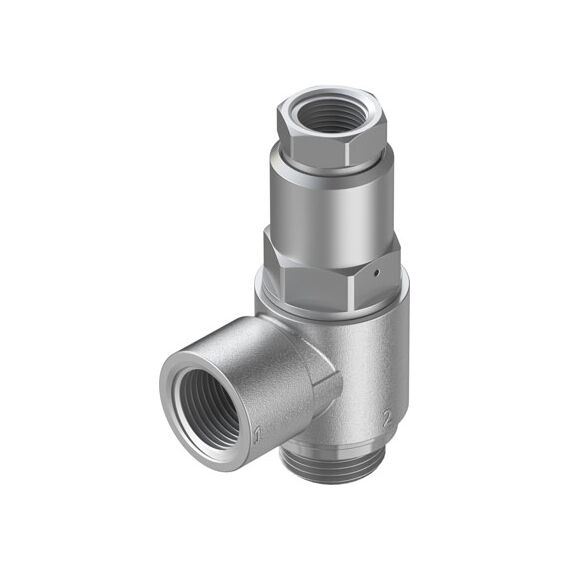 Supapa de sens pilotată Festo HGL-3/8-B, cod 530032 G3/8->G3/8 (pilot G1/4), 1500 l/min - megora.ro
