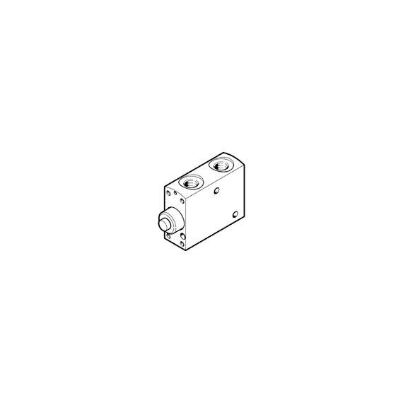 Ventil cu acționare mecanică Festo VMEF-ST-M32-M-G14, cod 8031300, 3/2 NC, acțiune monostabil, conexiune G1/4 - megora.ro