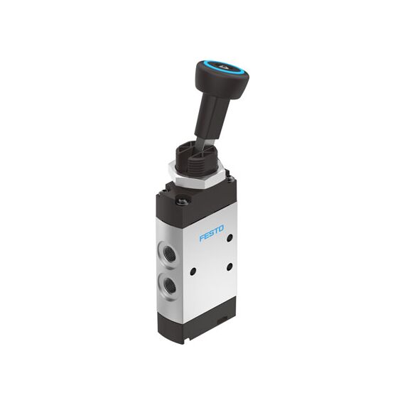 Ventil cu pârghie Festo VHEF-V-B52-G14, cod 5300035, 5/2, acțiune bistabil, conexiune G1/4 - megora.ro