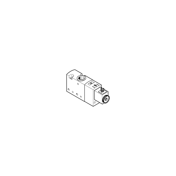 Ventil electromagnetic Festo VUVS-L25-M32C-MD-G14-F8-1C1, cod 575477, 3/2 NC, acțiune monostabil, alimentare 24 VDC, conexiune G1/4 - megora.ro