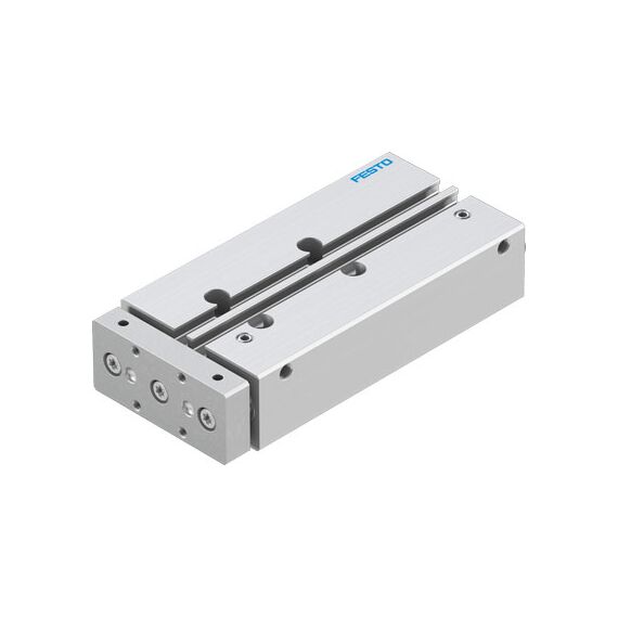 Cilindru ghidat Ø12 mm, Festo DFM12, cu acțiune dublă, ghidaj cu alunecare, frână și magnet - megora.ro