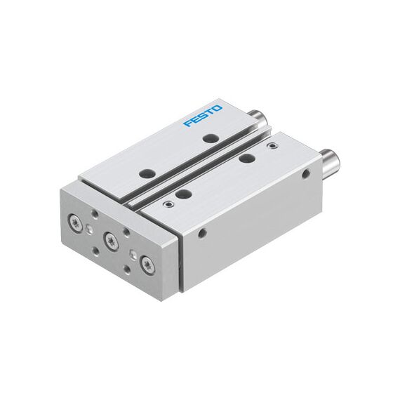Cilindru ghidat Ø16 mm, Festo DFM16, cu acțiune dublă, ghidaj cu alunecare, frână și magnet - megora.ro