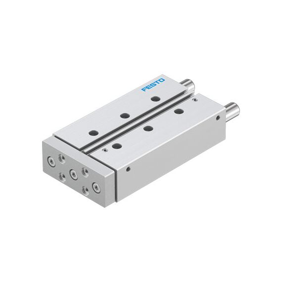 Cilindru ghidat Ø20 mm, Festo DFM20, cu acțiune dublă, ghidaj cu alunecare, frână și magnet - megora.ro