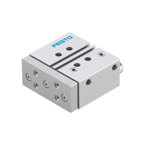 Cilindru ghidat Ø25 mm, Festo DFM25, cu acțiune dublă, ghidaj cu alunecare, frână și magnet - megora.ro