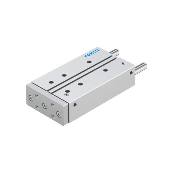 Cilindru ghidat Ø40 mm, Festo DFM40, cu acțiune dublă, ghidaj cu bile recirculante, frână și magnet - megora.ro