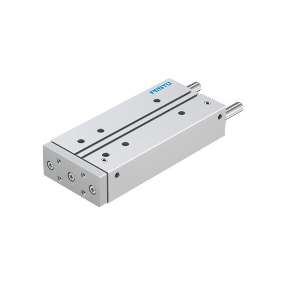 Cilindru ghidat Ø40 mm, Festo DFM40, cu acțiune dublă, ghidaj cu bile recirculante, frână și magnet - megora.ro