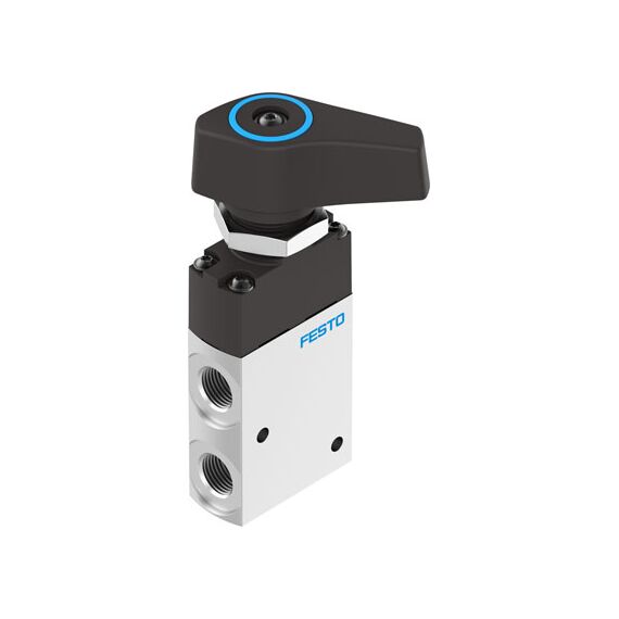 Ventil selector Festo VHEF-ET-M32-M-G14, cod 8080967, 3/2 NC, acțiune monostabil, conexiune G1/4 - megora.ro