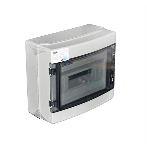 Tablou aparent Freder HA/12 plastic, alb, 12 module, 300x260x140 mm - megora.ro
