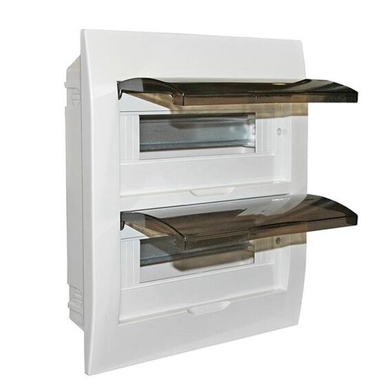 Tablou încastrat Freder TSM/IN/24 plastic, alb, 24 module, 300x345x103 mm - megora.ro