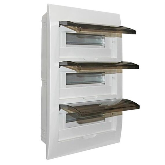 Tablou încastrat Freder TSM/IN/36 plastic, alb, 36 module, 300x480x103 mm - megora.ro