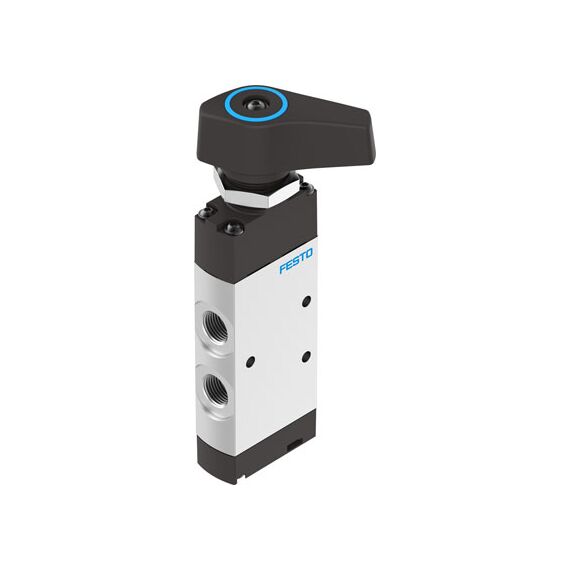 Ventil selector Festo VHEF-E-M52-M-G14, cod 8080971, 5/2, acțiune monostabil, conexiune G1/4 - megora.ro
