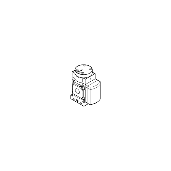 Ventil soft-start Festo MS6-DL-1/2, cod 529817, conexiune intrare G1/2, presiune 18 bar - megora.ro