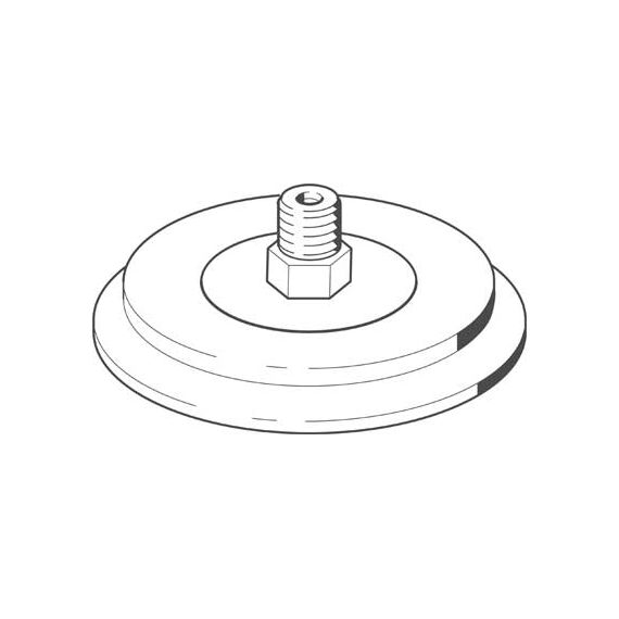 Ventuză Festo VAS-125-3/8-PUR-B, cod 1396108, material PUR, diametru 125 mm, conexiune G3/8 - megora.ro