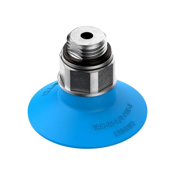 Ventuză Festo VAS-40-1/4-PUR-B, cod 1396092, material PUR, diametru 40 mm, conexiune G1/4 - megora.ro