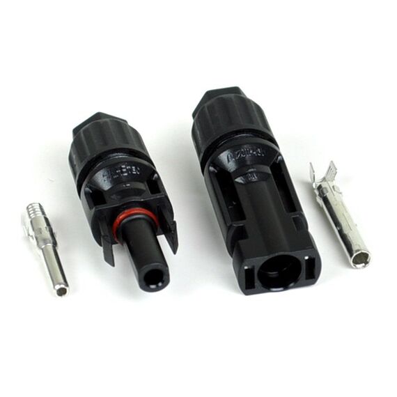 Conector panouri fotovoltaice, MC4, set 2 bucăți F-M - megora.ro