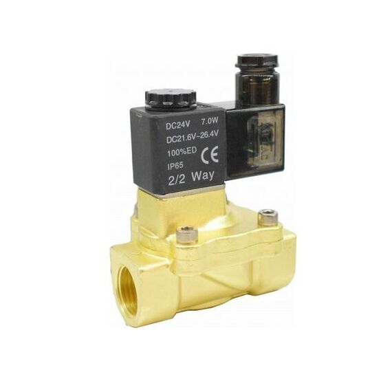 Electrovană Airtac seria 2V, 2/2 NC, pilotare internă, G3/8 - megora.ro