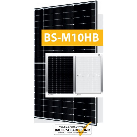 Panou fotovoltaic Bauer Solar 405W, BS-405-M10HB, monocristalin - megora.ro