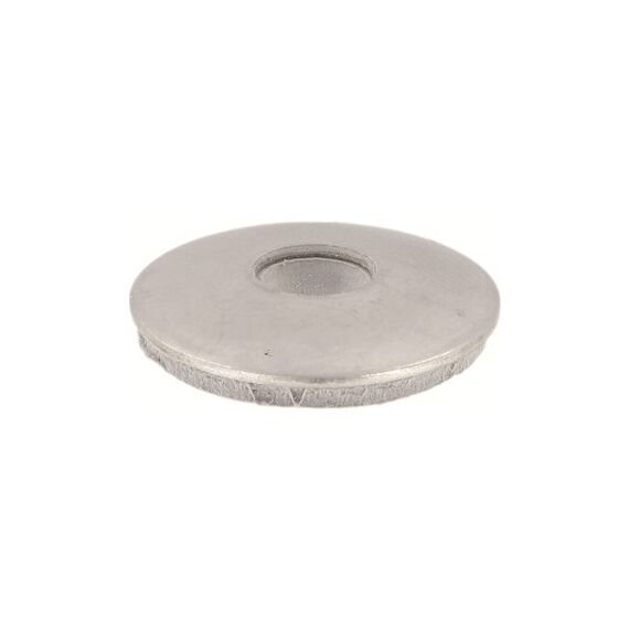 Șaibă de etanșare inox 6.7x16mm, lipită cu garnitură EPDM gri - megora.ro