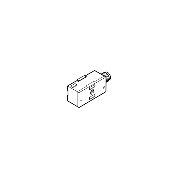 Senzor de proximitate Festo SMTO-1-PS-S-LED-24-C, cod 151685, design bloc, PNP NO, mufă M8, fără cablu - megora.ro