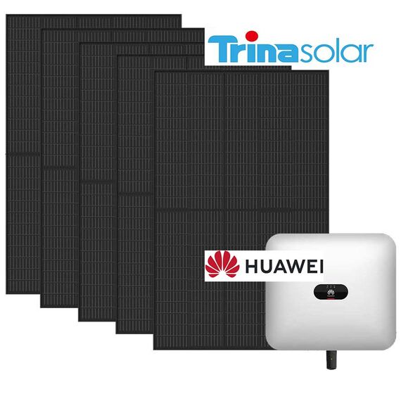 Sistem Fotovoltaic monofazic 3kW On Grid, Trina Solar, Huawei - megora.ro