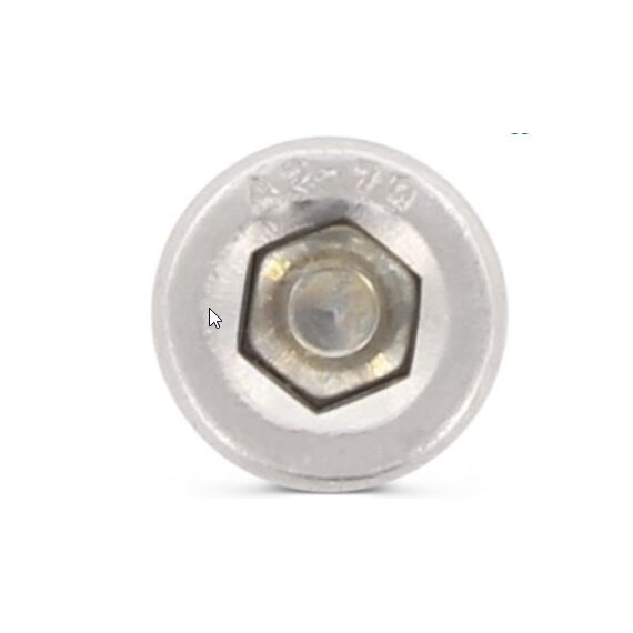 Șurub cu cap imbus, cilindric, din inox, M8x35mm - megora.ro
