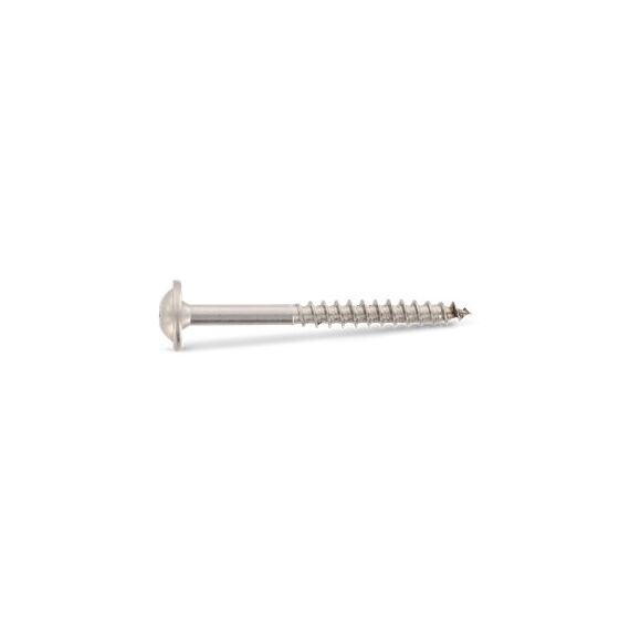 Șurub inox A2 pentru dulgherie, cap plat, torx TX40, 8x100mm - megora.ro