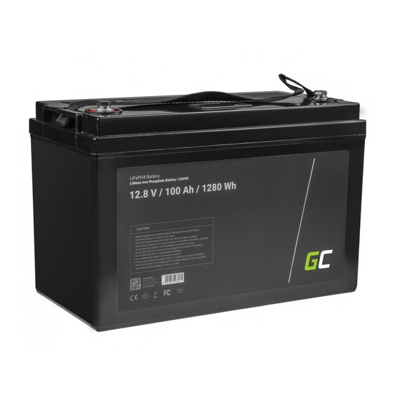 Baterie Green Cell LiFePO4 12V 12.8V 100Ah - megora.ro