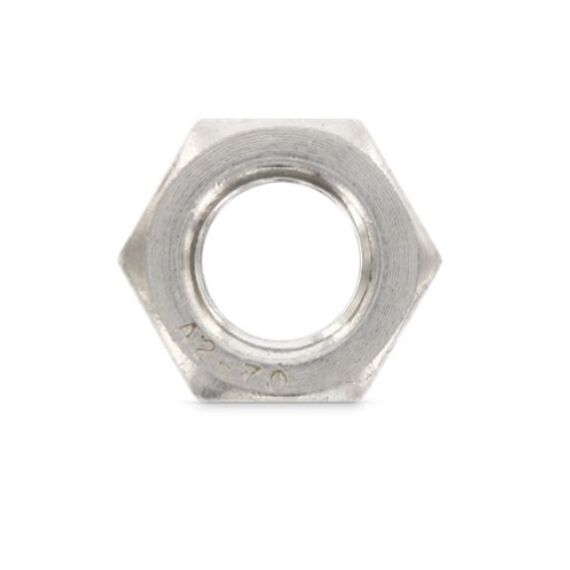 Piuliță hexagonală autoblocantă, din inox, M10 - megora.ro