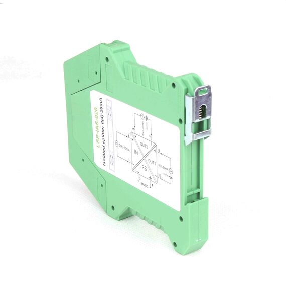 Splitter izolat pentru semnale analogice Levtech LSP-IVS-005 intrare 0-5 v, ieșire 0-5 v - megora.ro