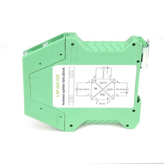 Splitter izolat pentru semnale analogice Levtech LSP-IVS-010 intrare 0-10 v, ieșire 0-10 v - megora.ro